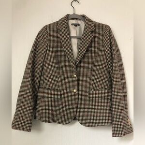 J. Crew Mercantile Plaid Blazer